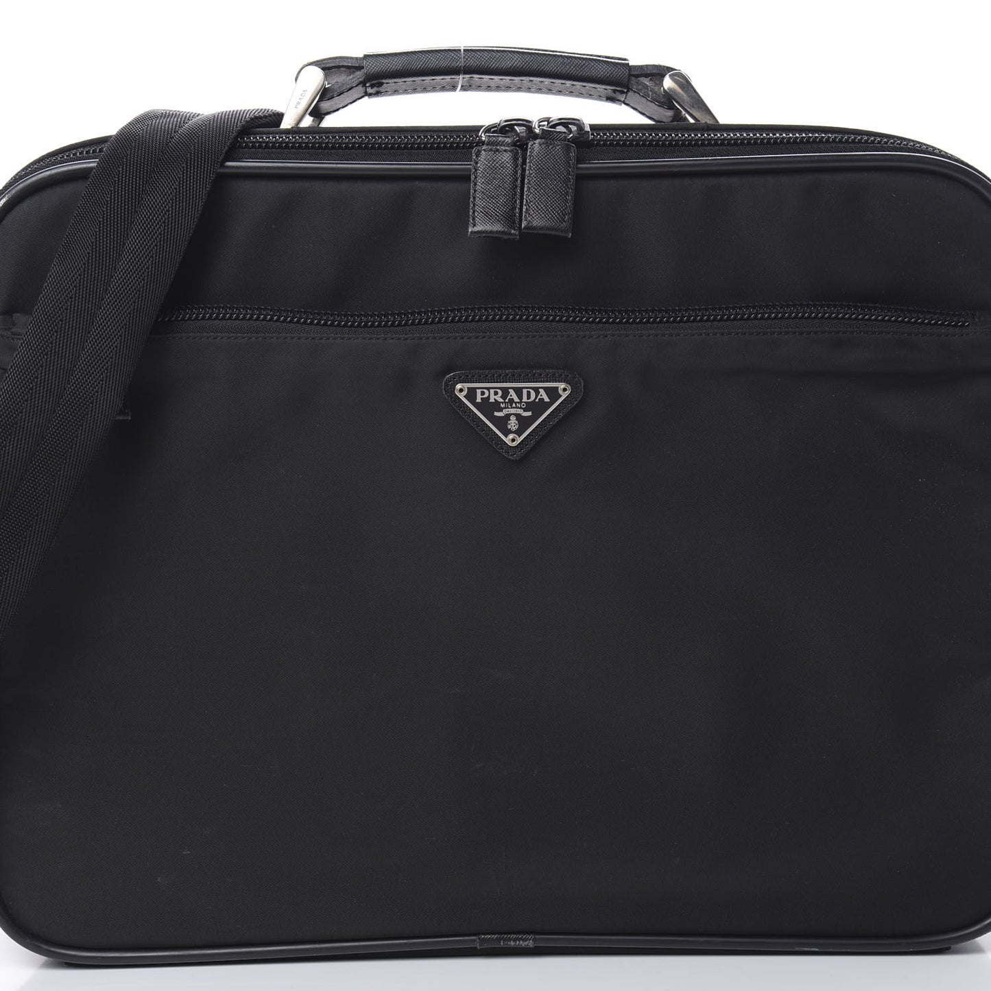 Tessuto Nylon Travel Bag Black
