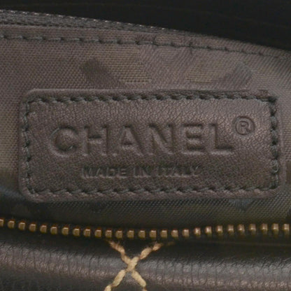 Chanel Diamond Stitch Surpique Bag Black 5 of 8