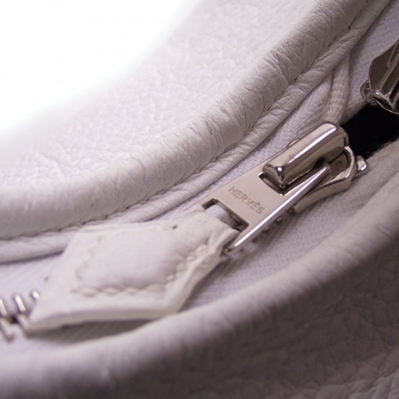 Hermes Leather Massai Cut White 6 of 12
