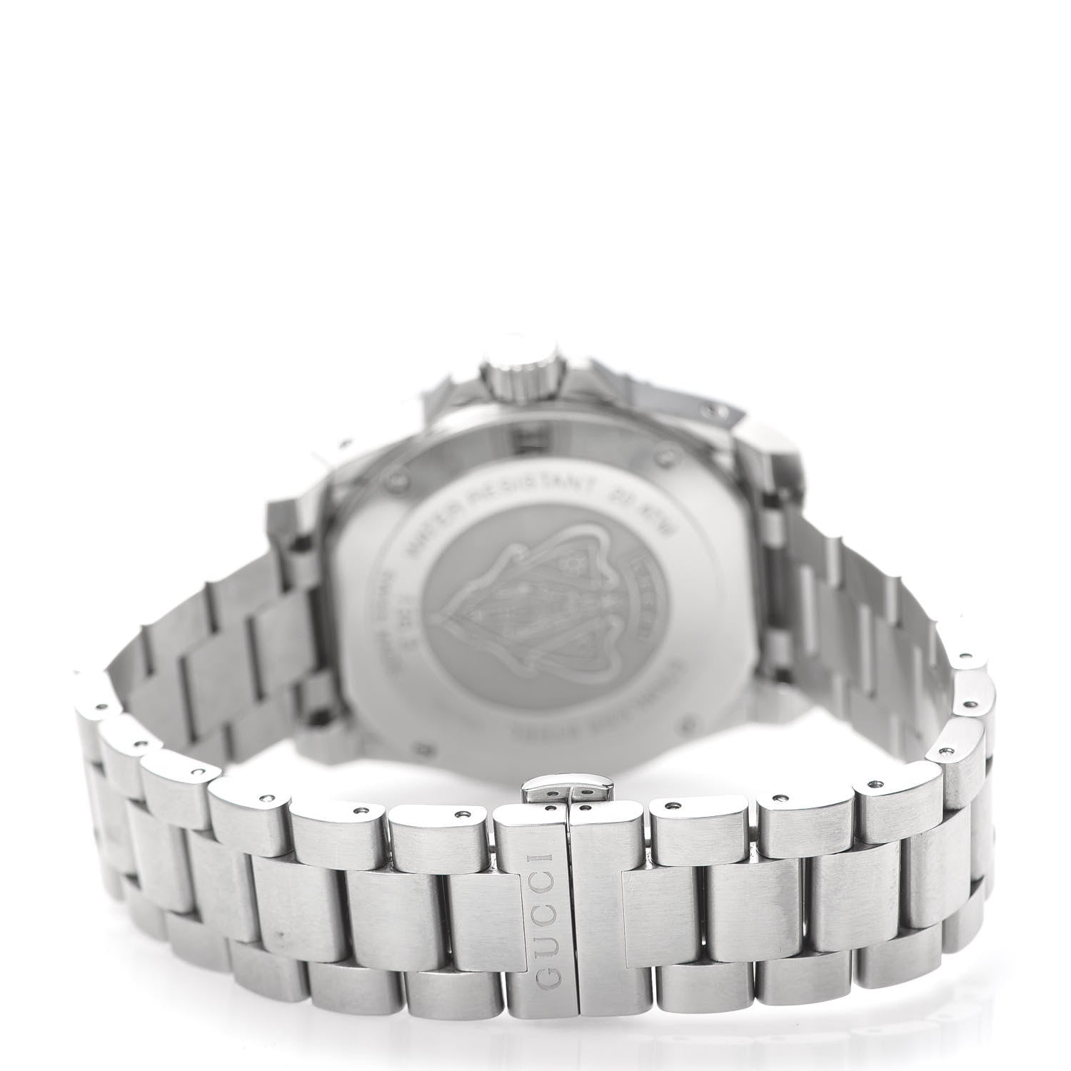 Gucci Stainless Steel 40mm Dive Quartz Watch Black 4 of 7