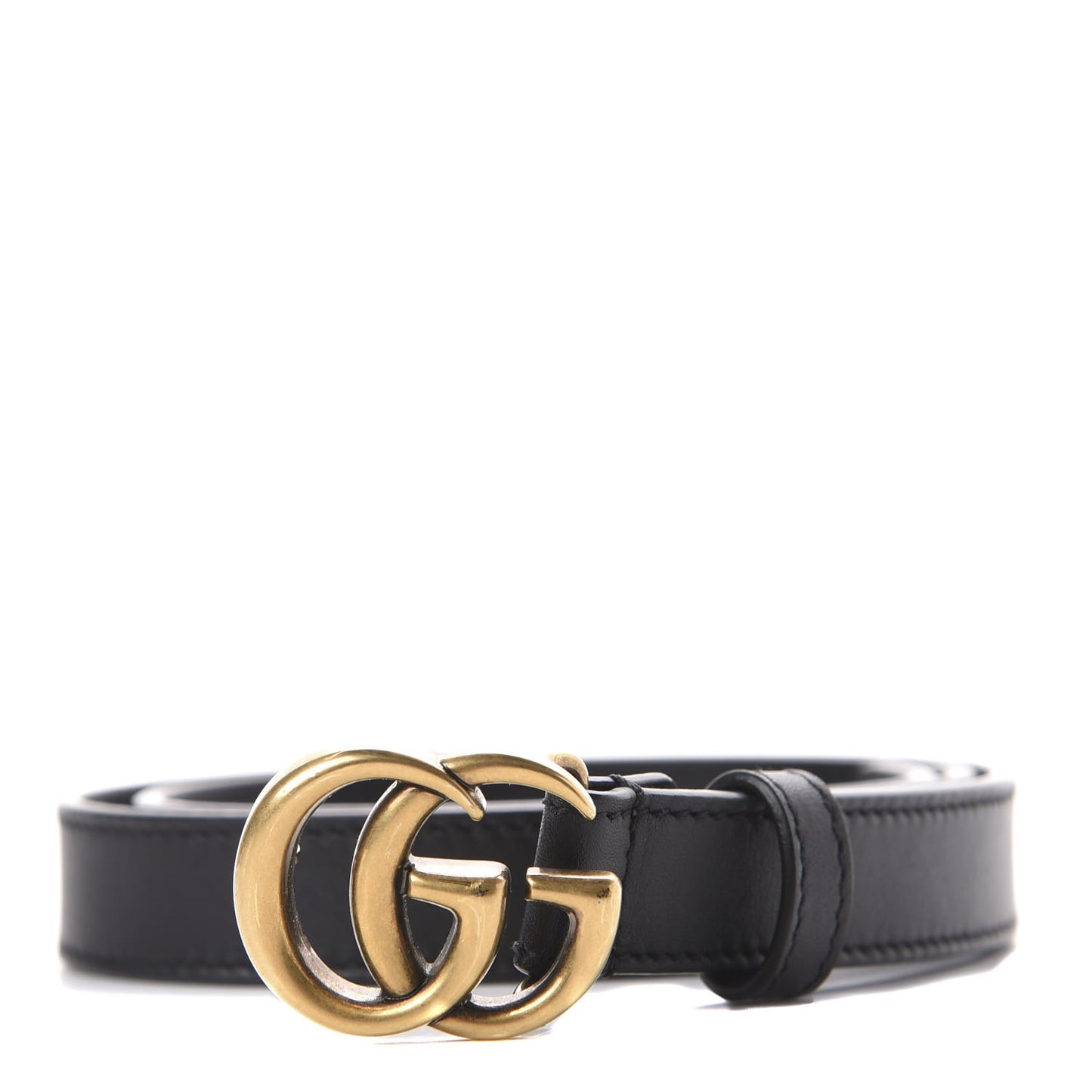Calfskin Double G 20mm Belt 70 28 Black