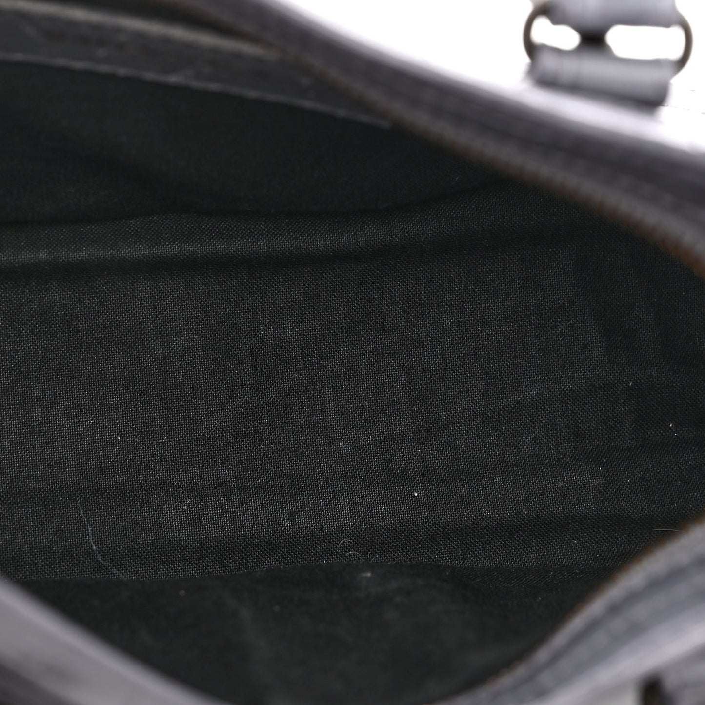 Calfskin Crocodile Embossed Classic Hardware Mini City Gris Beton