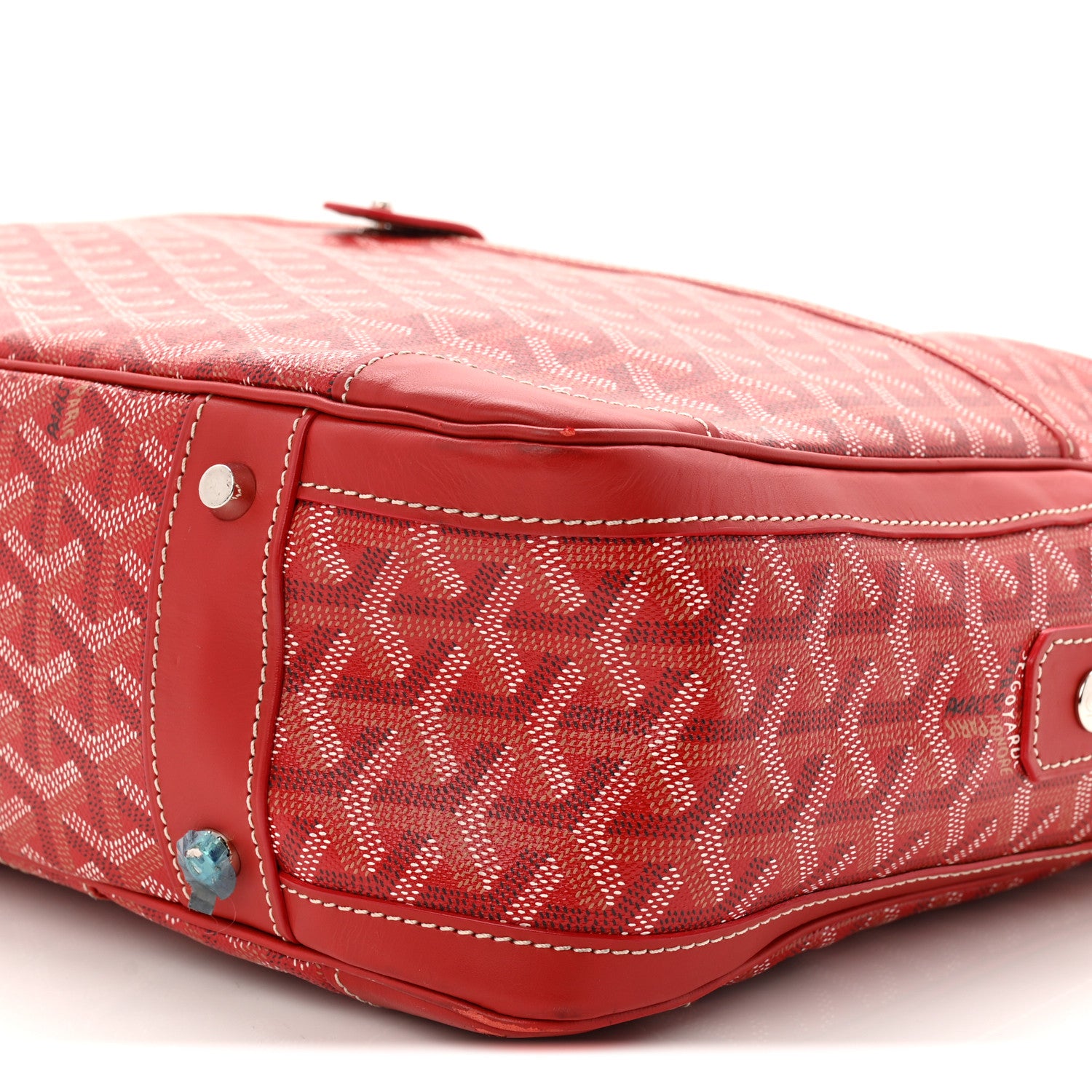 Goyard Goyardine Ambassade MM Briefcase Red 1811623 – FASHIONPHILE