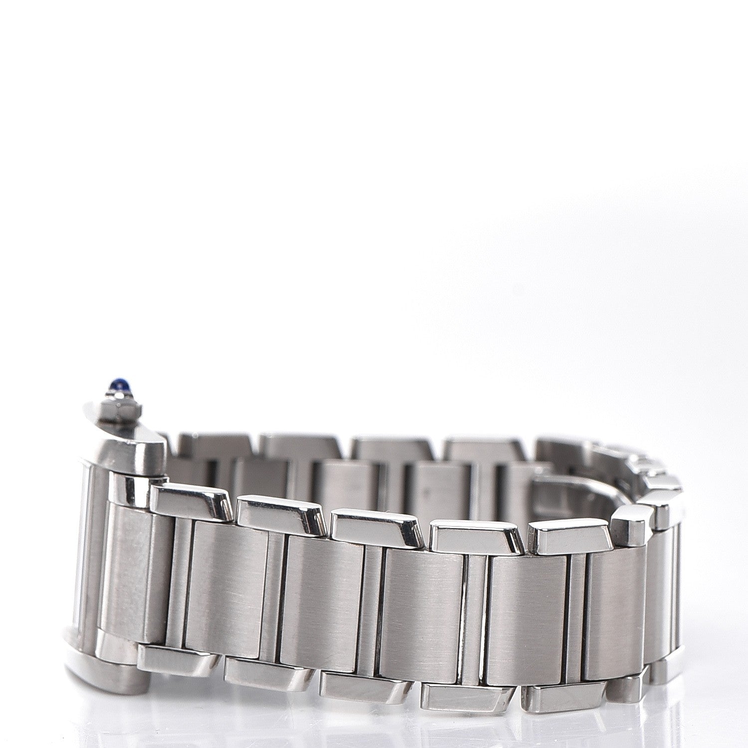 Cartier Stainless Steel 20mm Tank Francaise Quartz Watch 3 of 8
