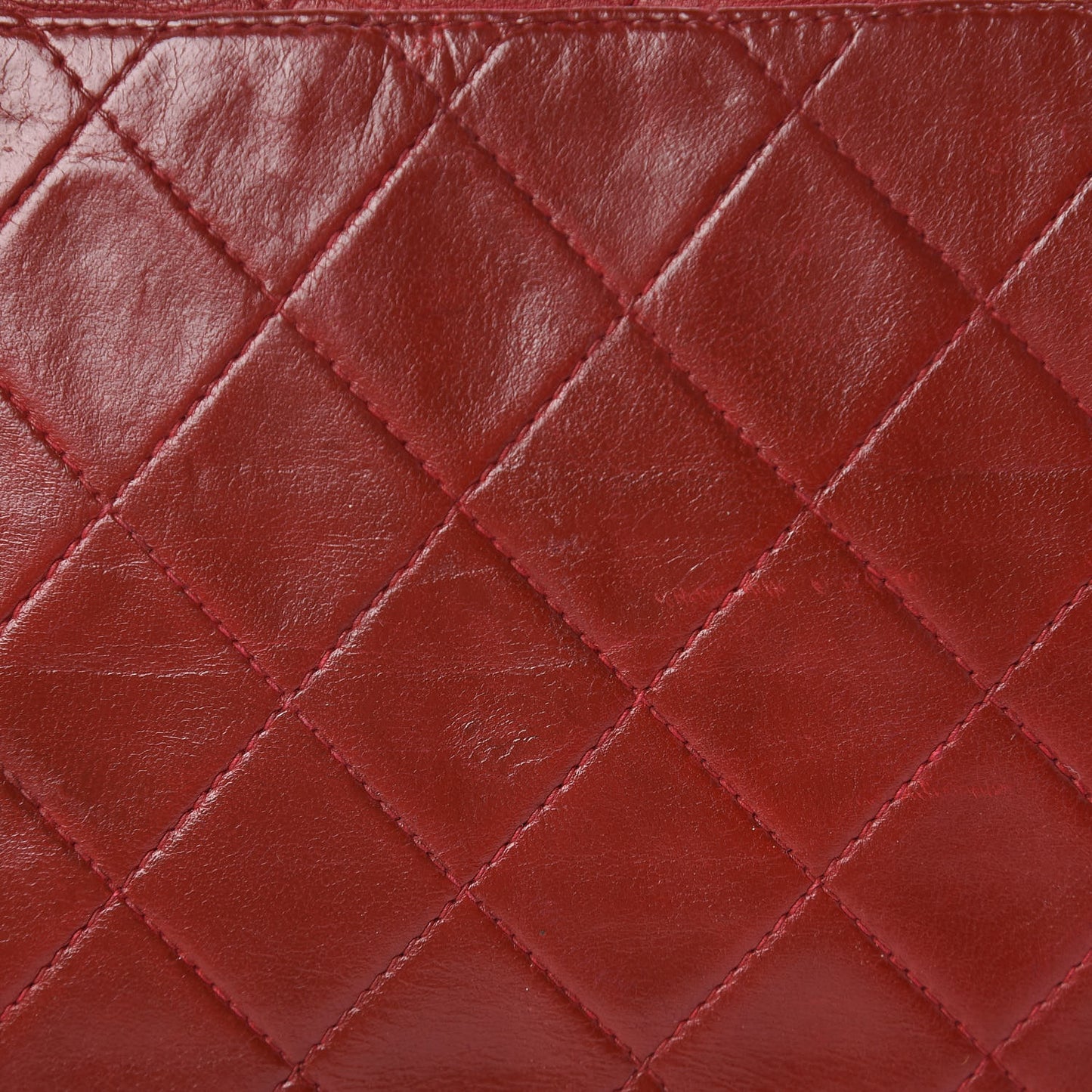 Lambskin Quilted Tassel Shoulder Flap Bag Red