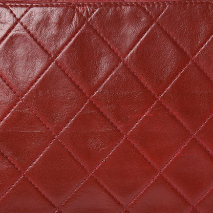 Chanel Lambskin Quilted Tassel Shoulder Flap Bag Red 19 of 19