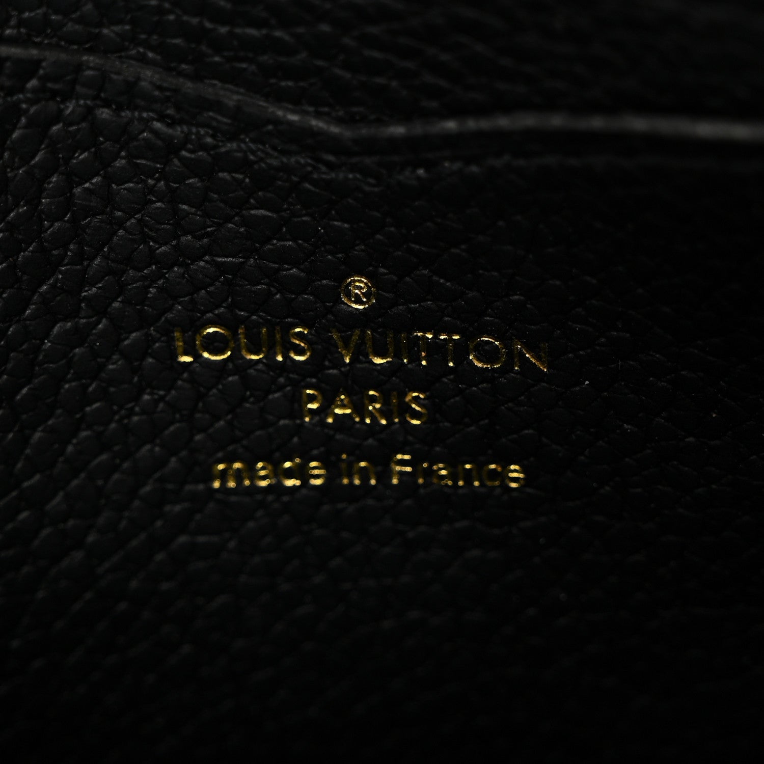 Louis Vuitton Empreinte Monogram Giant Zippy Coin Purse Black Beige 7 of 14