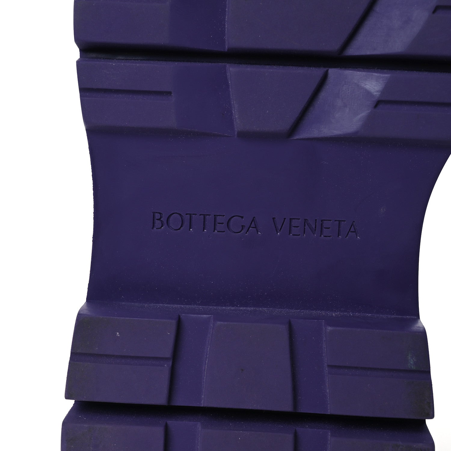 Bottega Veneta Calfskin The Tire Chelsea Boots 38 Black Plum 8 of 13