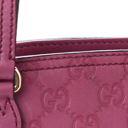 Gucci Guccissima Mini Bree Top Handle Bag Peonia Flower 11 of 14