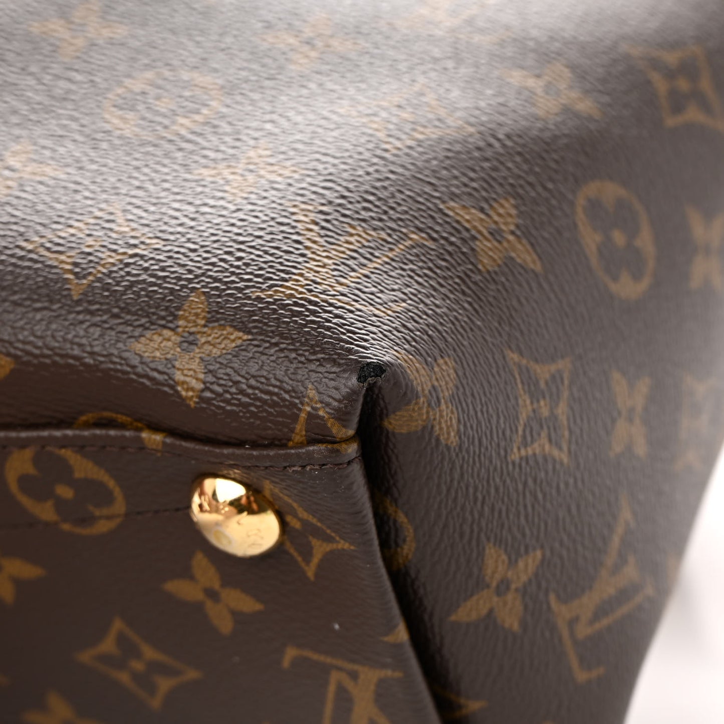 Monogram V Tote MM Black