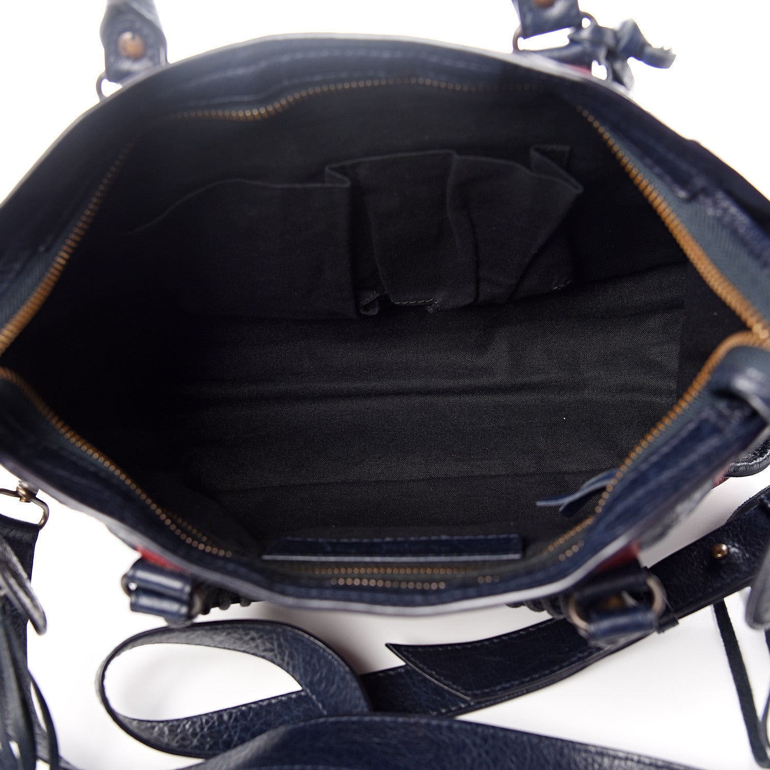 Balenciaga Veau Arena Multicolore Classic Hardware S City Bleu Nuit Rouge 4 of 9