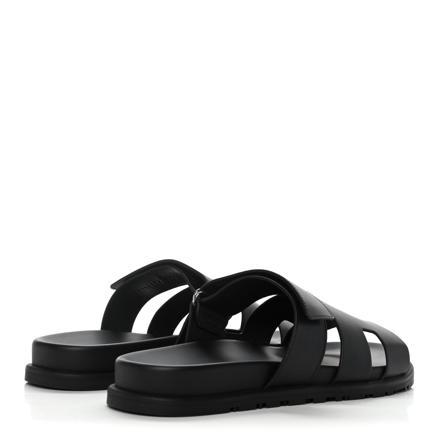 Calfskin Mens Chypre Sandals 42 Black