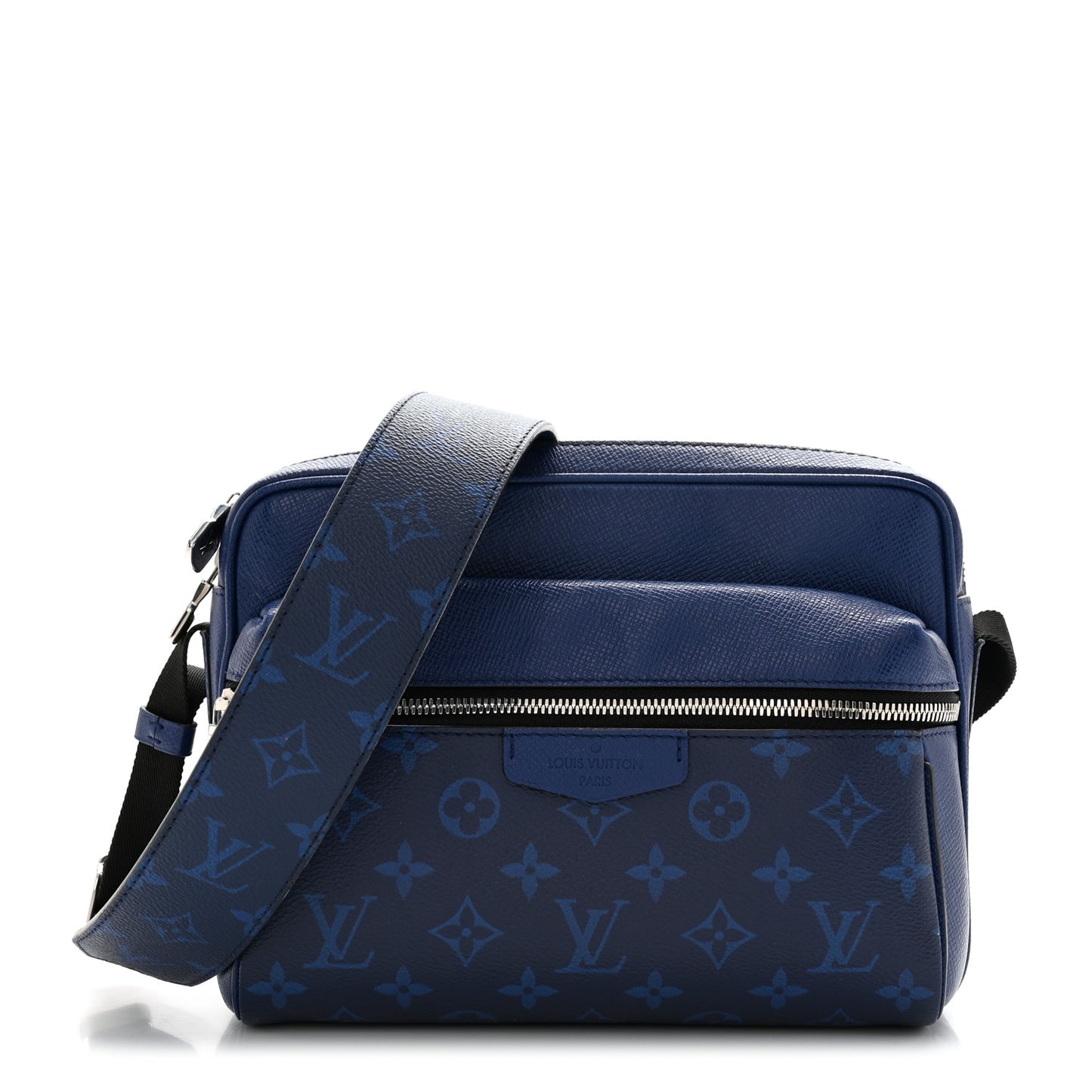 Taiga Monogram Outdoor Messenger Cobalt