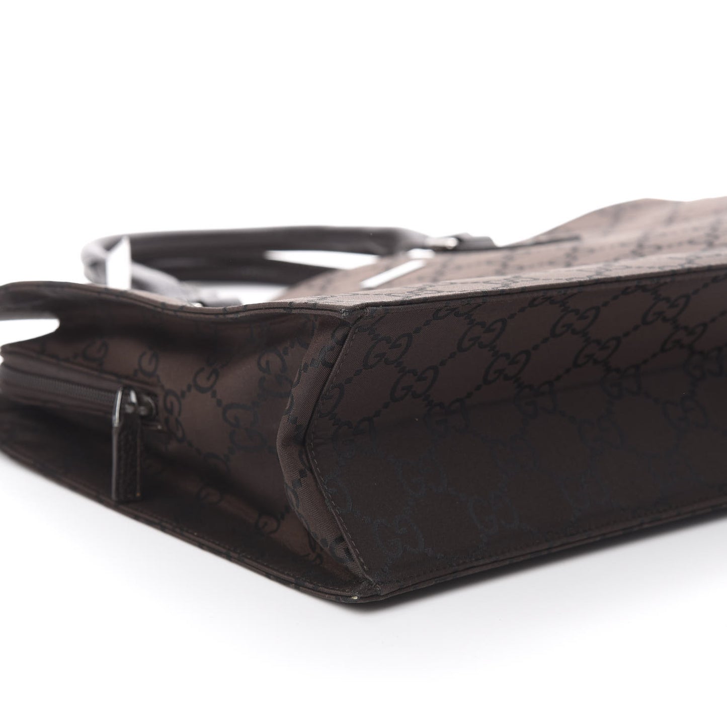 Nylon Monogram Executive Bag Dark Brown