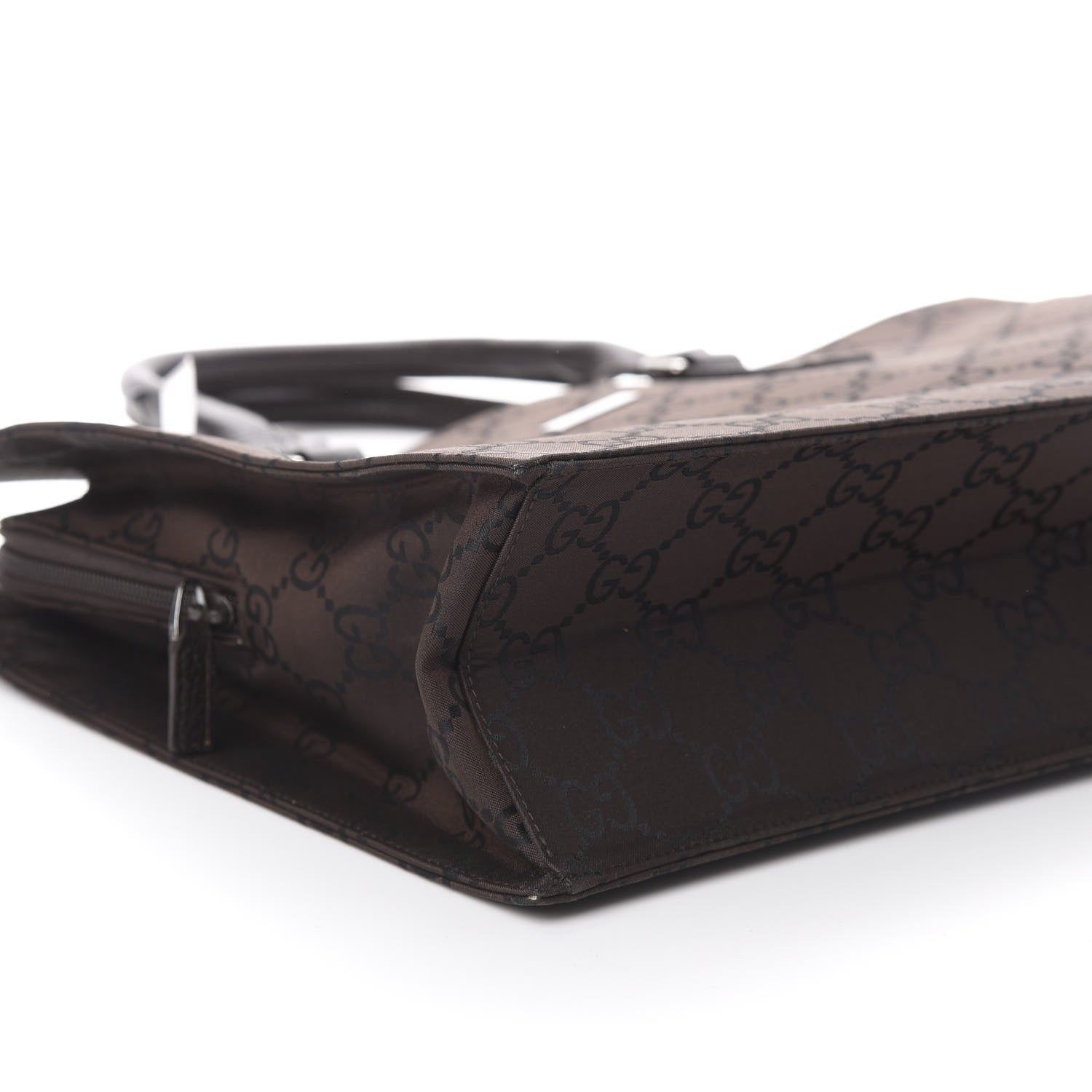 Gucci Nylon Monogram Executive Bag Dark Brown 5 of 8
