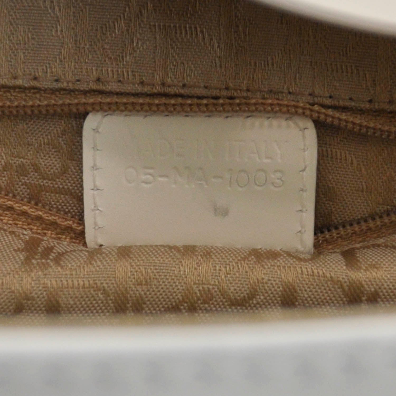 Christian Dior Leather Street Chic Bag White 8 of 8