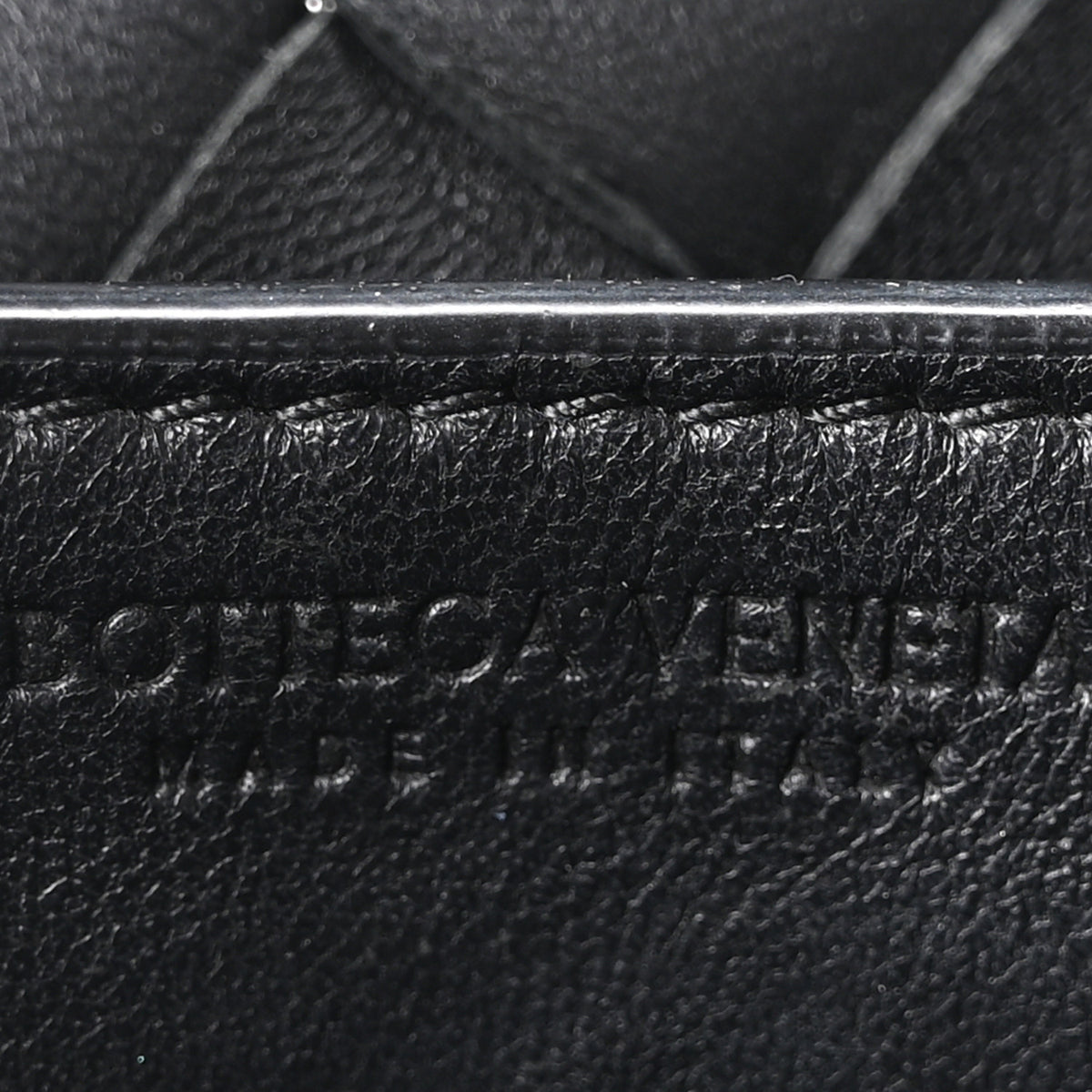 Nappa Intrecciato Small Andiamo Shoulder Bag Black