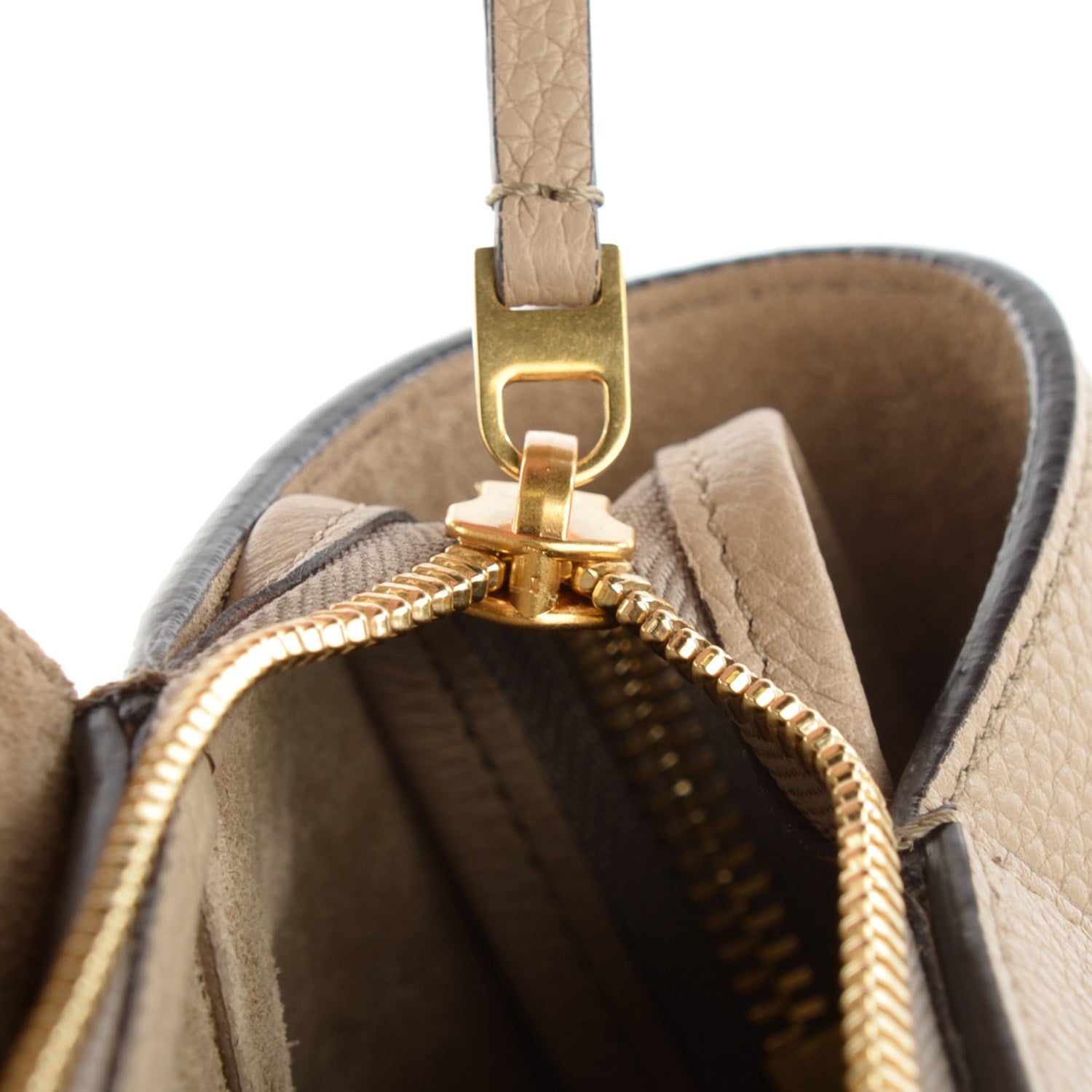 Celine Grained Calfskin Mini Belt Bag Dune 7 of 8