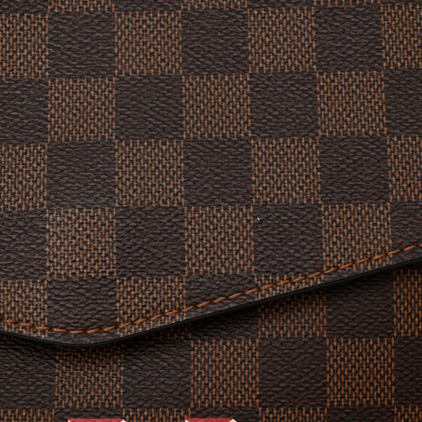 Damier Ebene Beaubourg MM Scarlet