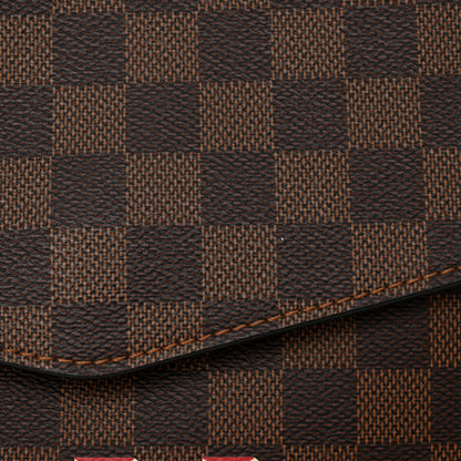 Louis Vuitton Damier Ebene Beaubourg MM Scarlet 12 of 13