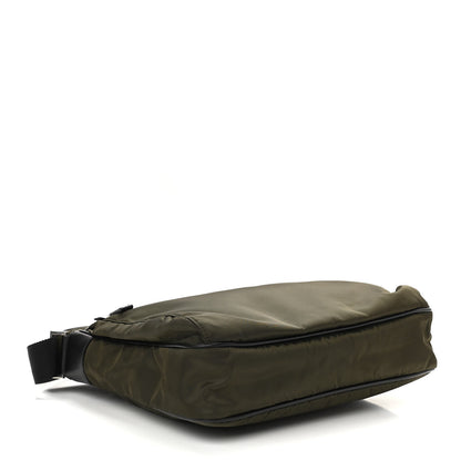 Prada Tessuto Nylon Messenger Bag Militare 4 of 14