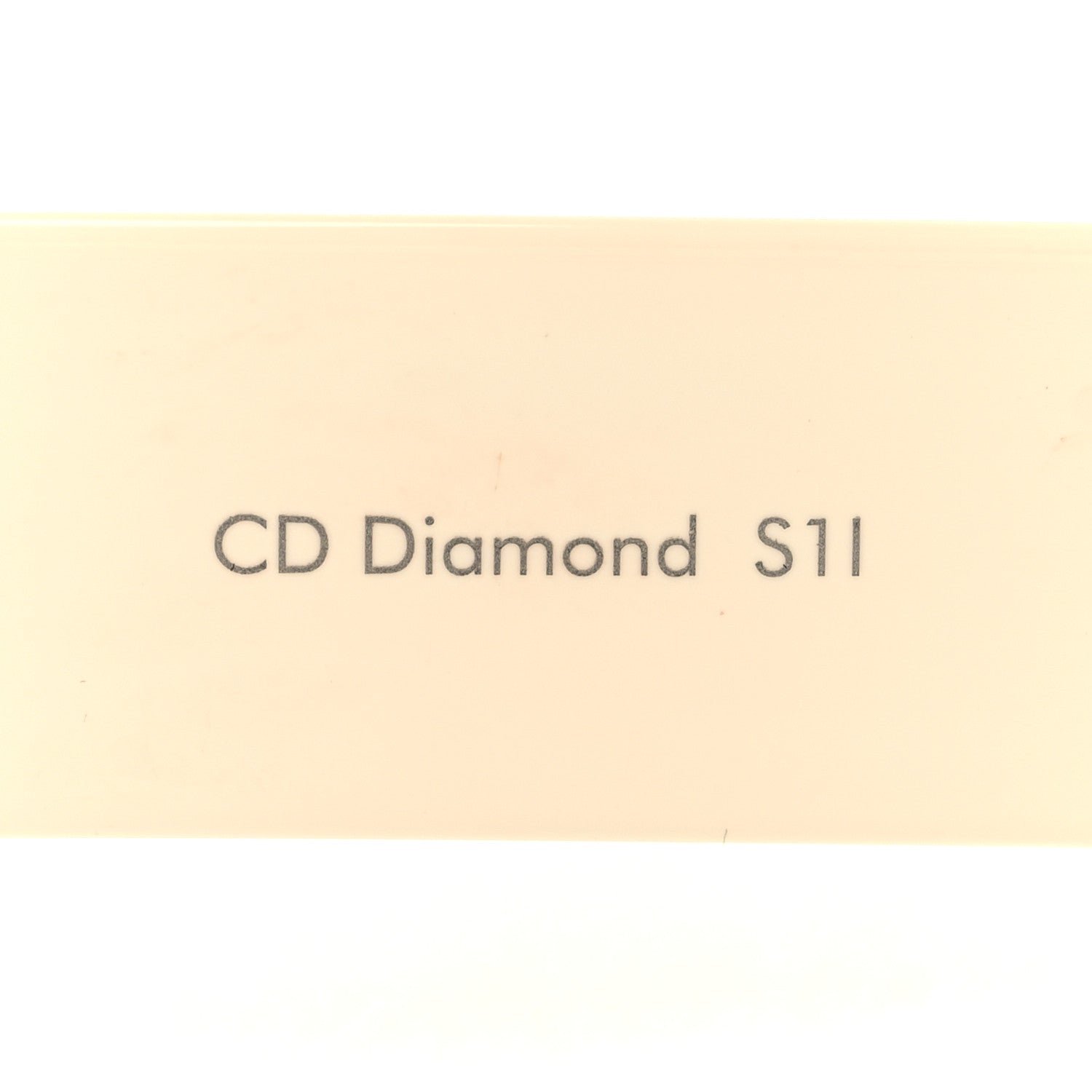 Christian Dior Acetate Rectangular CD Diamond S1I Sunglasses Ivory 7 of 8