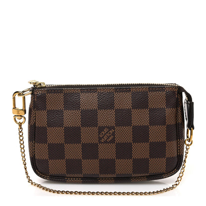 Louis Vuitton Damier Ebene Mini Pochette Accessories 1 of 7