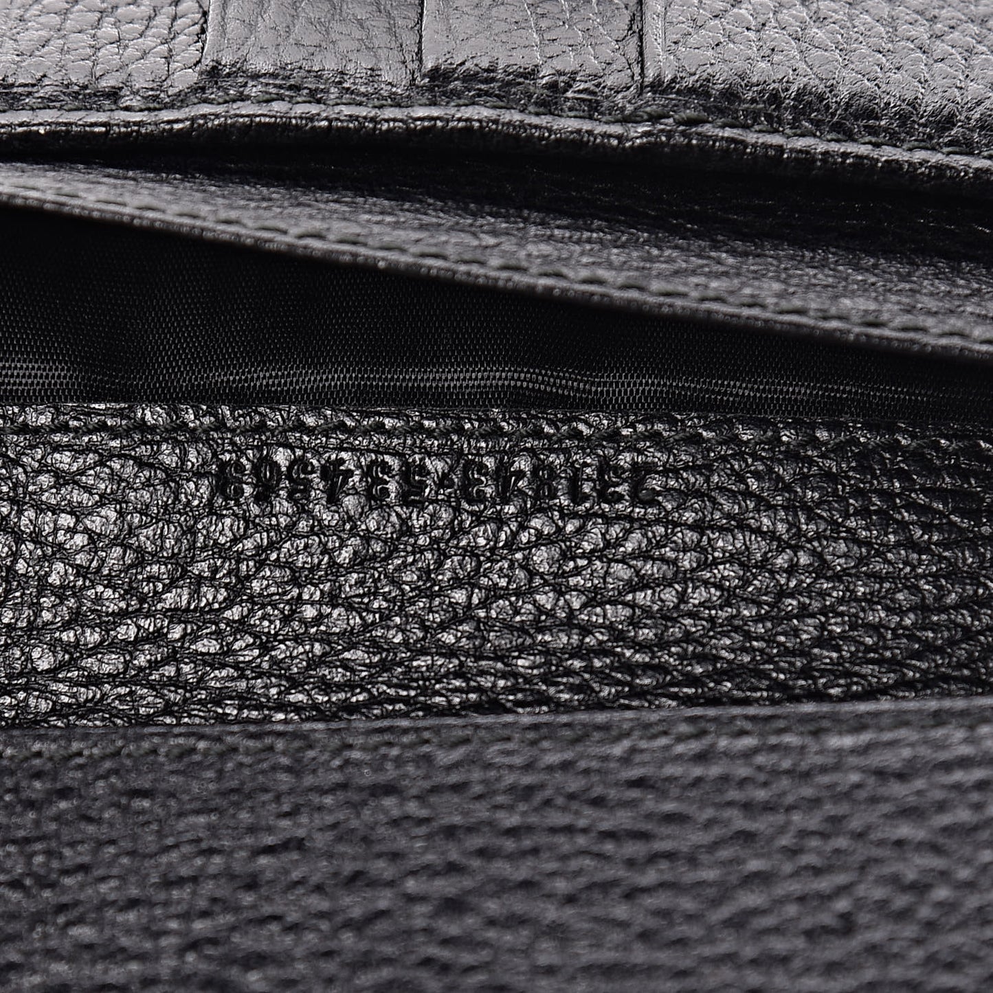 Calfskin Monogram Blondie Continental Wallet Black