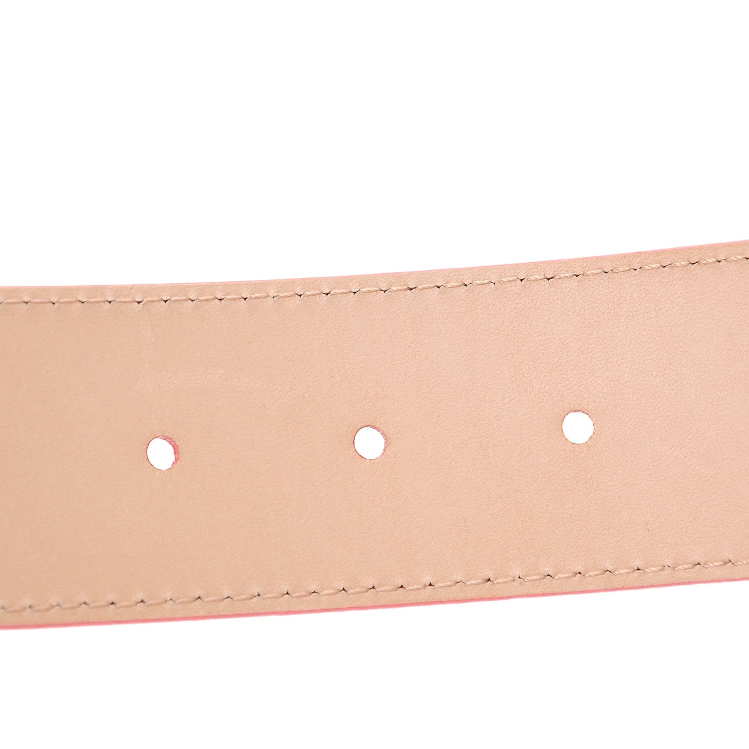 Louis Vuitton Vernis Belt 85 34 Rose Litchi 7 of 8