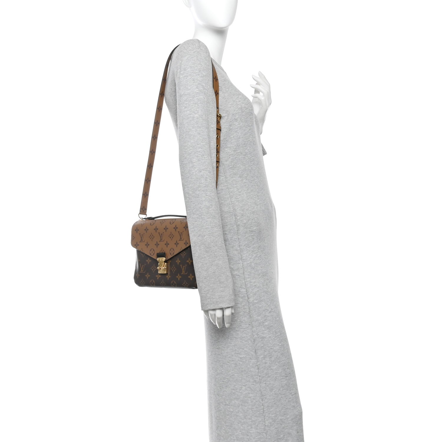 Louis Vuitton Reverse Monogram Pochette Metis 2 of 11