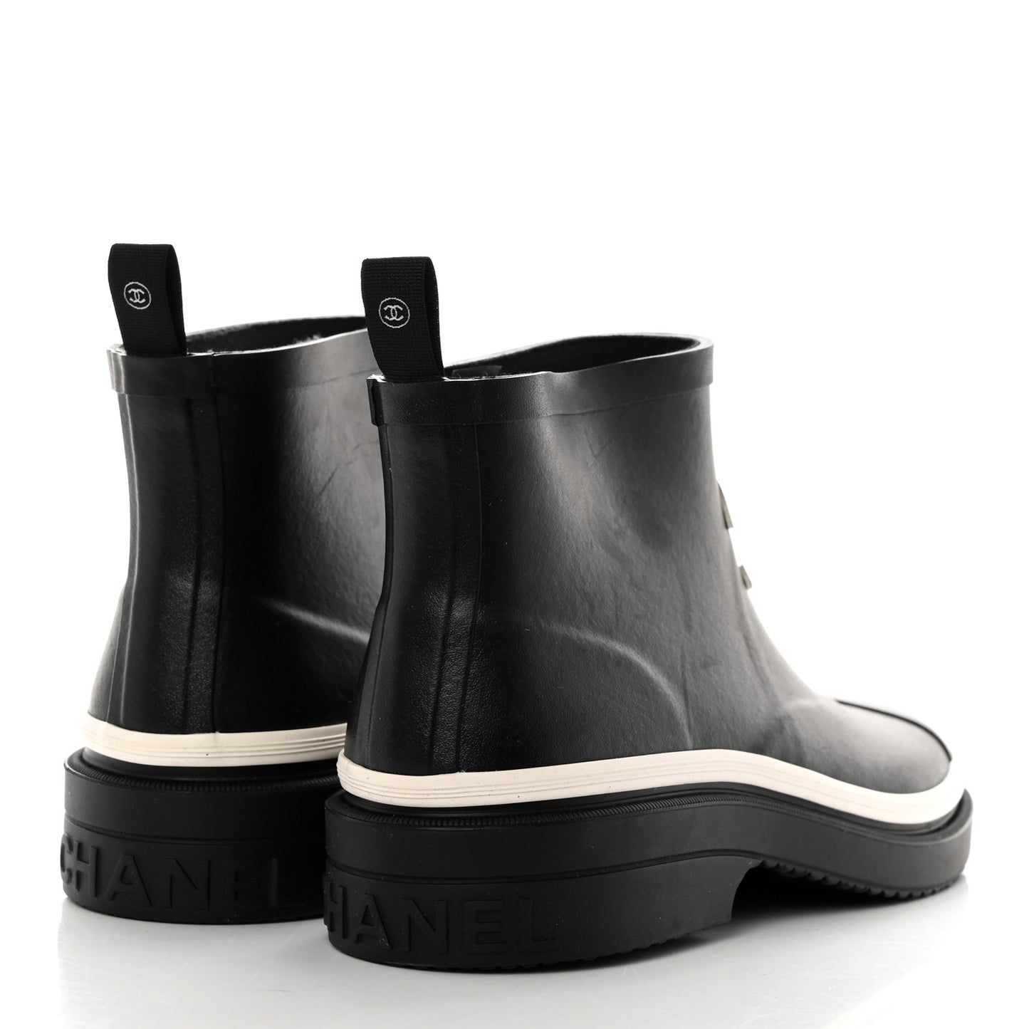 Caoutchouk CC Short Boots 40 Black