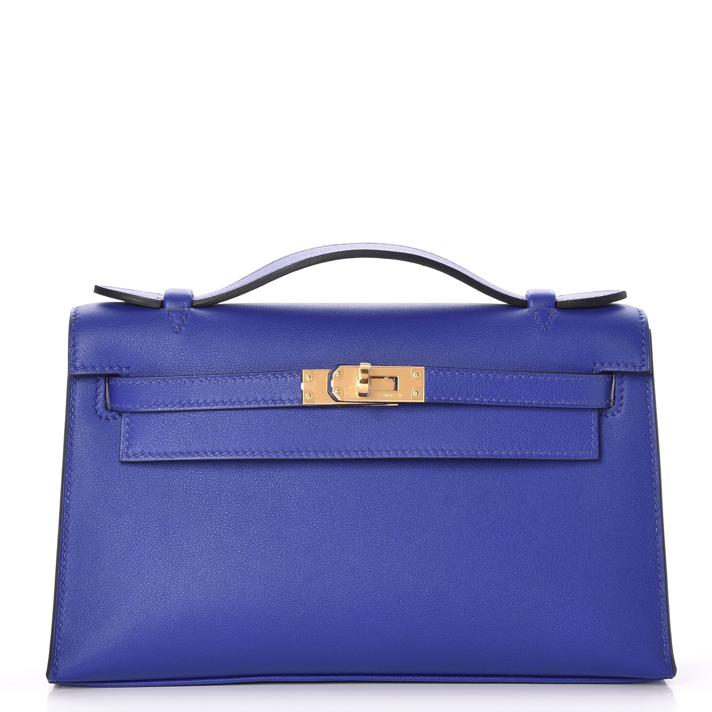Swift Kelly Pochette Clutch Bleu Electrique