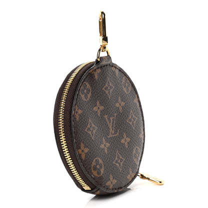 Louis Vuitton Monogram Multi Pochette Accessories Round Coin Purse 2 of 4