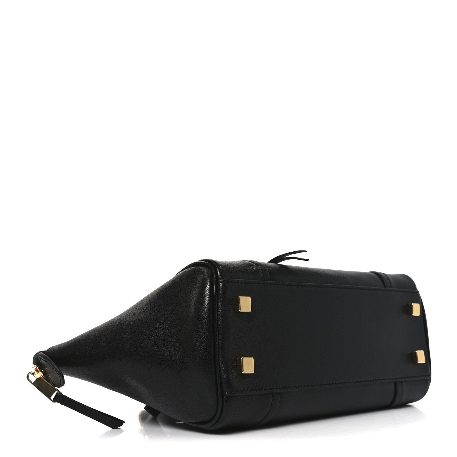 Celine Supple Shiny Lambskin Little New Luggage Black 4 of 9
