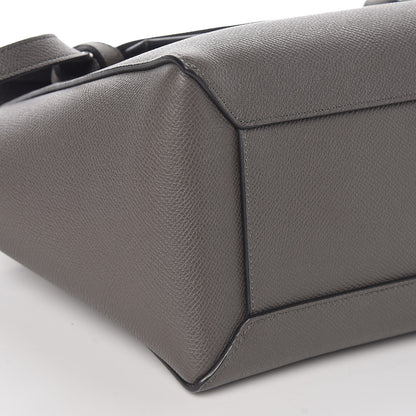 Celine Grained Calfskin Micro Belt Bag Grey 9 of 10