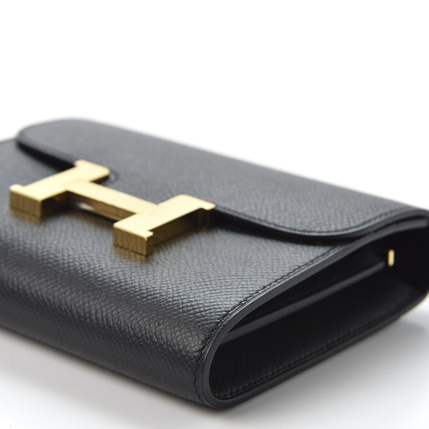 Hermes Epsom Constance Short Wallet Black 6 of 8