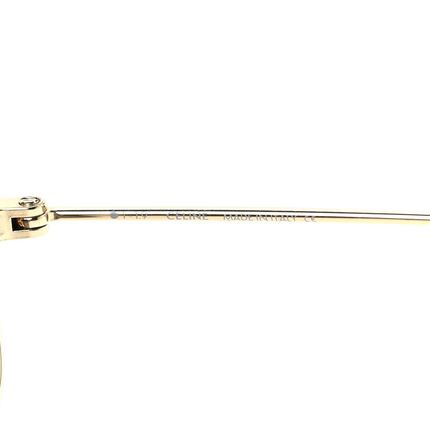 Celine Aviator Sunglasses CL40083U Gold 5 of 6