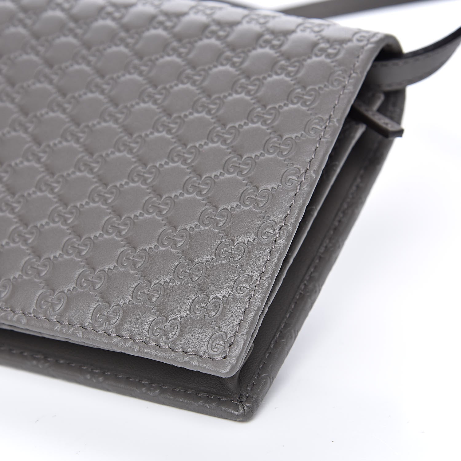 Gucci Soft Microguccissima Crossbody Wallet Loess 8 of 9