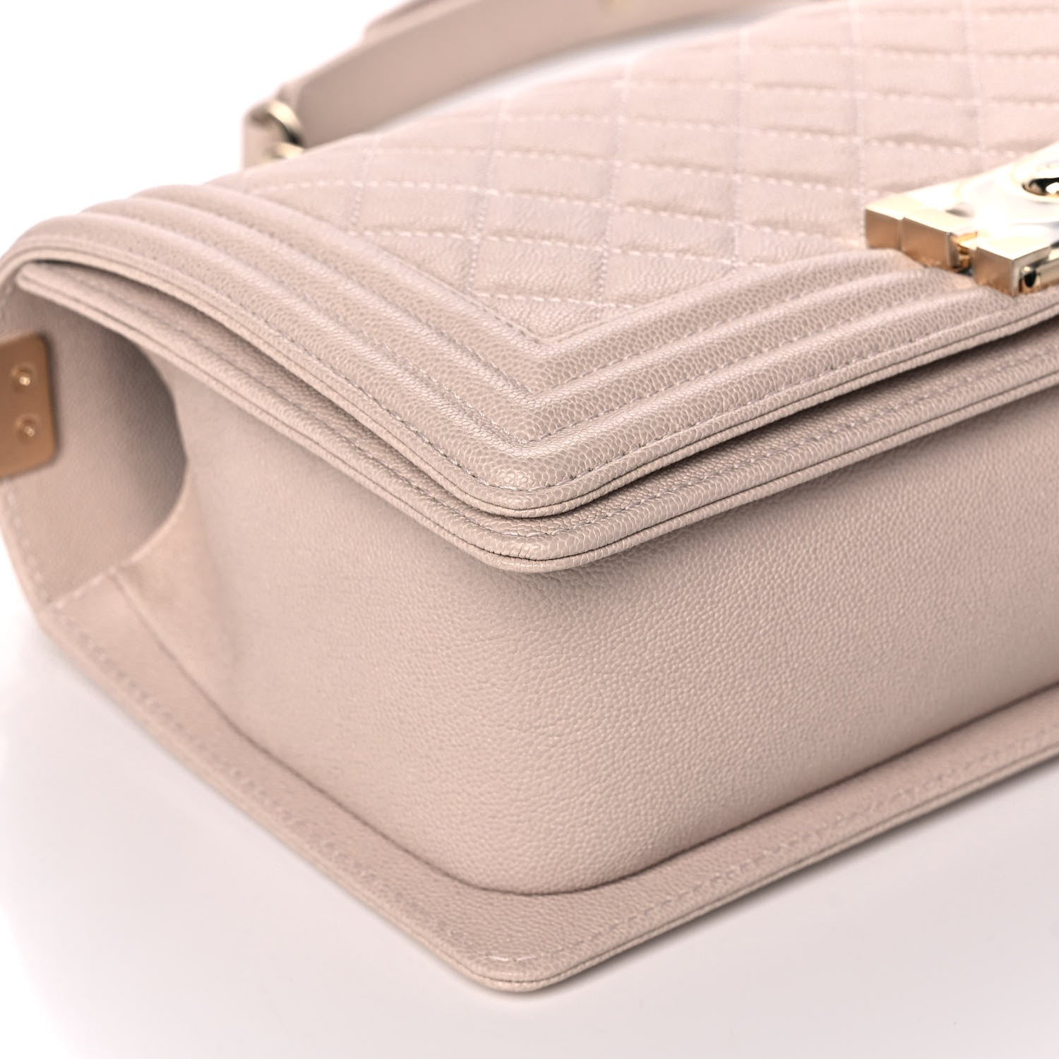Chanel Caviar Quilted Medium Boy Flap Light Pink 8 of 11
