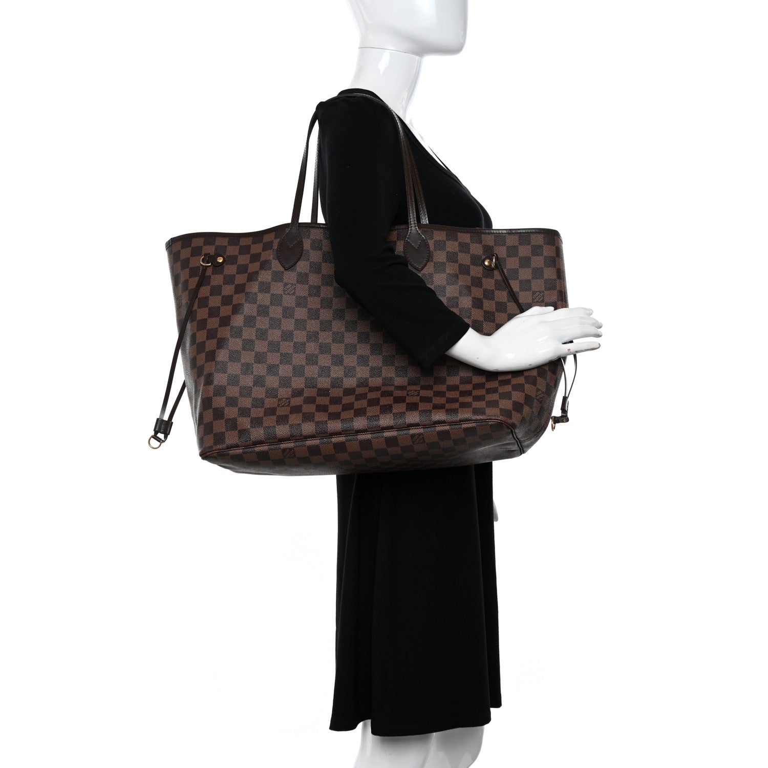 Louis Vuitton Damier Ebene Neverfull GM 2 of 11