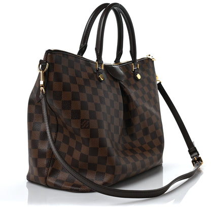 Louis Vuitton Damier Ebene Siena GM 3 of 9