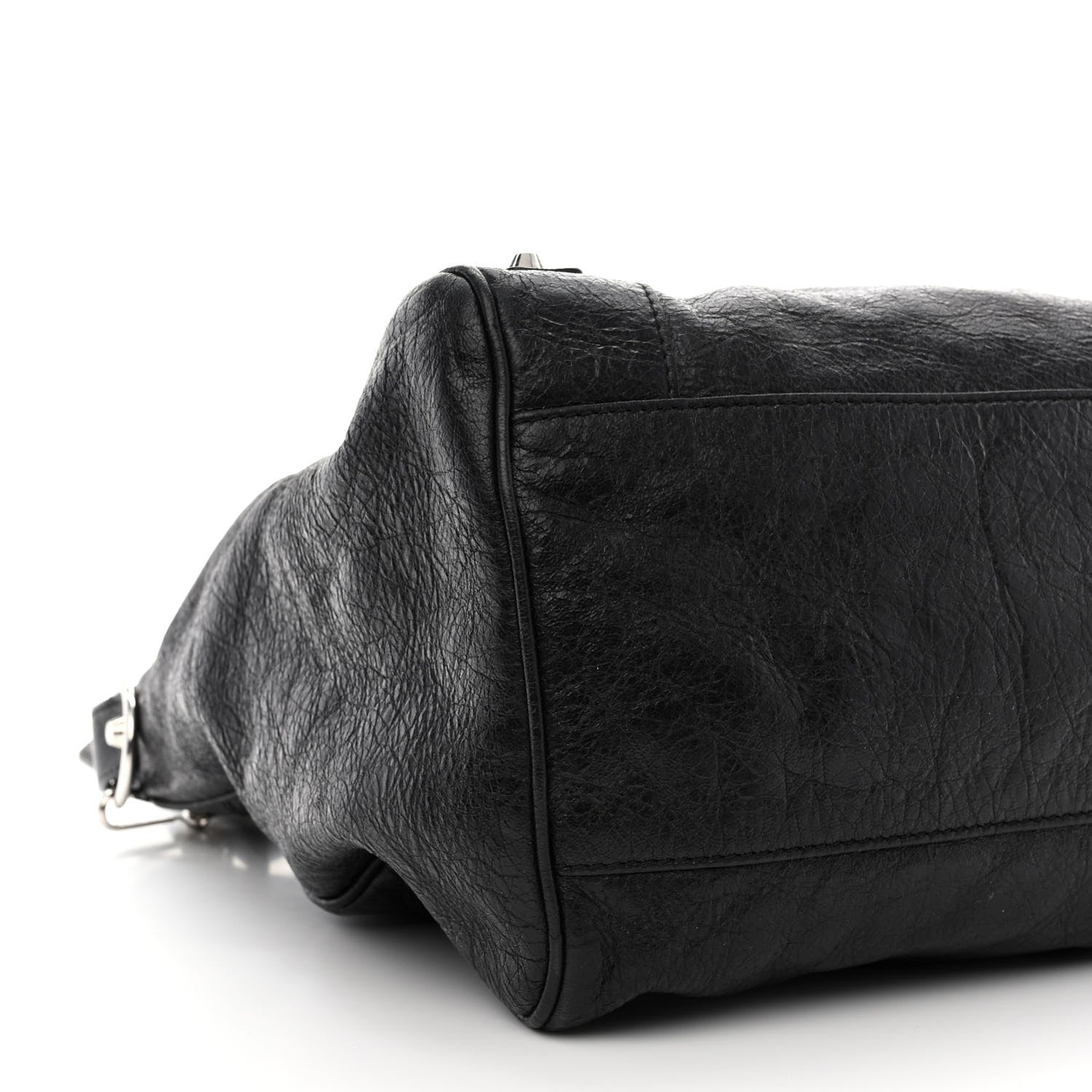 Balenciaga Agneau Classic Silver Hardware Velo Black 10 of 17