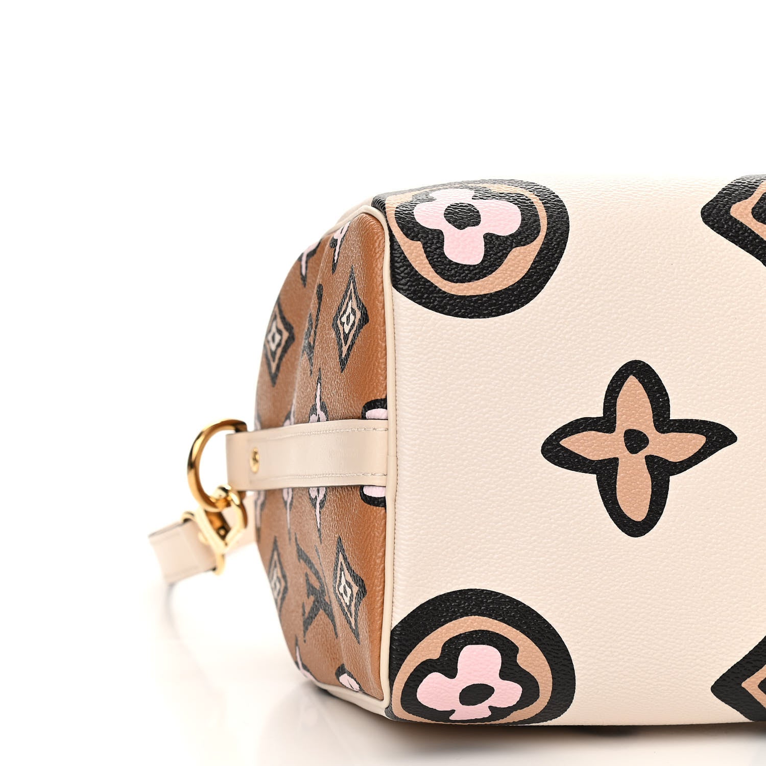 Louis Vuitton Monogram Giant Wild At Heart Speedy Bandouliere 25 Creme 7 of 8