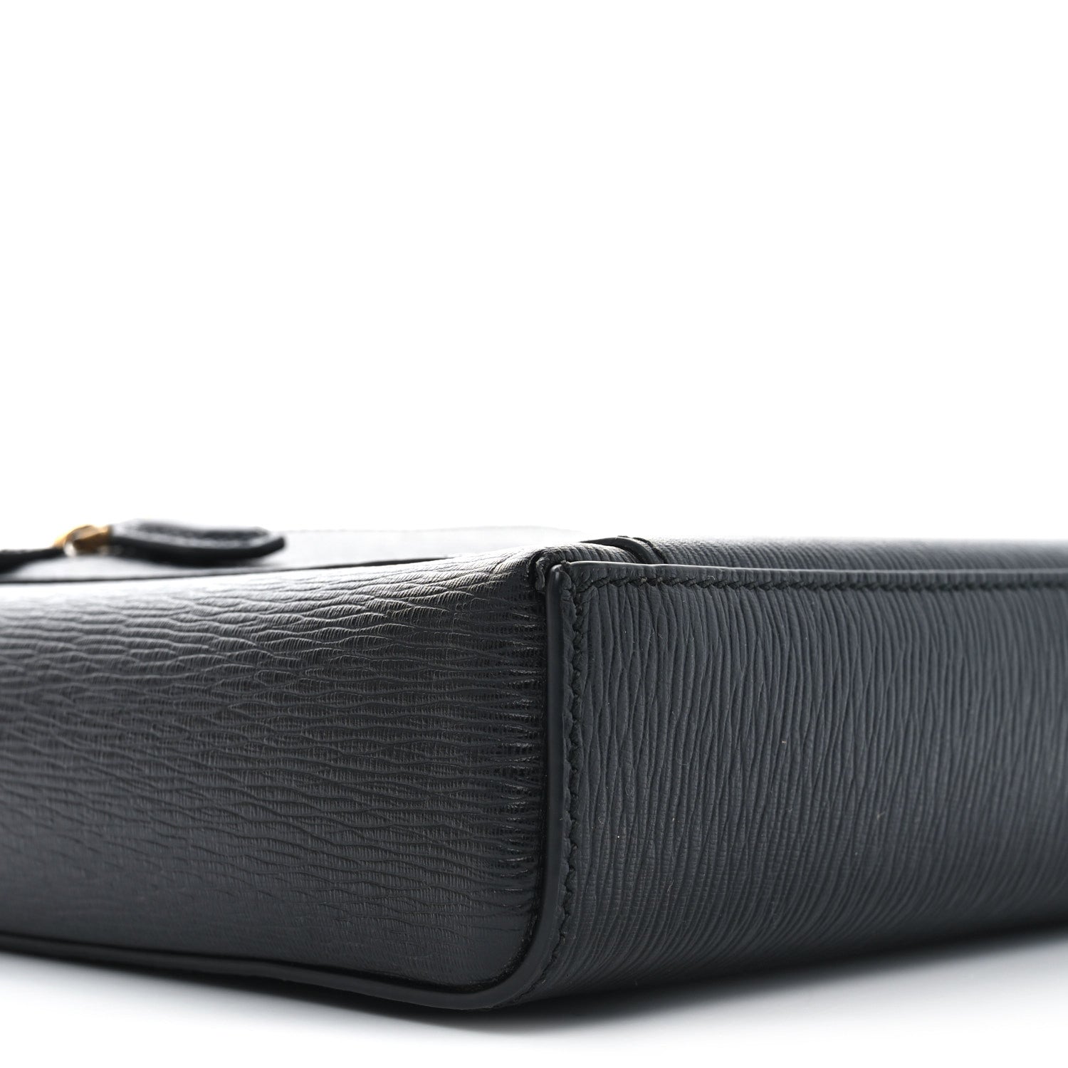 Salvatore Ferragamo Stamped Calfskin Revival 3.0 Crossbody Bag Black 7 of 8