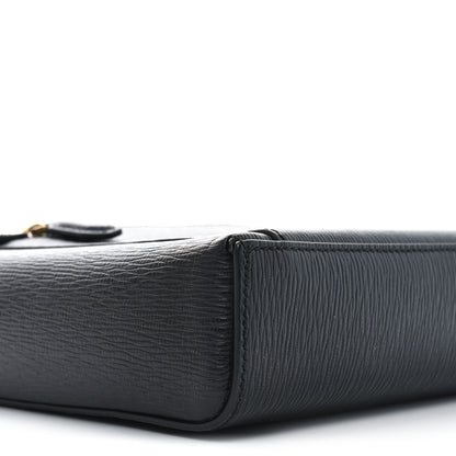 Salvatore Ferragamo Stamped Calfskin Revival 3.0 Crossbody Bag Black 7 of 8