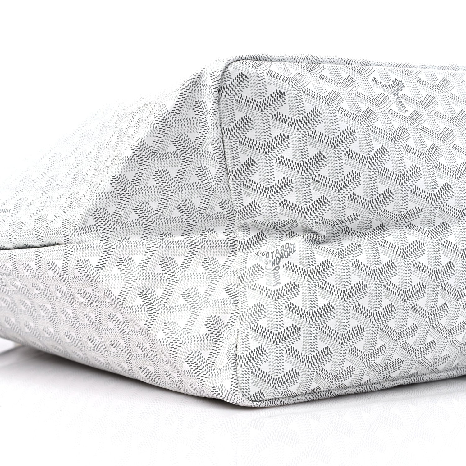 Goyard Goyardine Saint Louis GM White 8 of 9