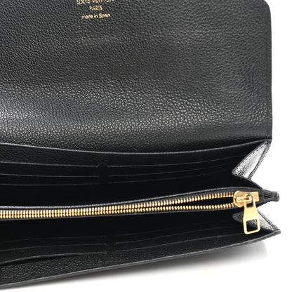 Louis Vuitton Empreinte Sarah Wallet NM Black 5 of 8