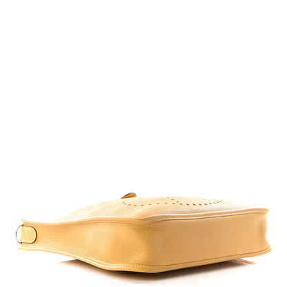 Hermes Taurillon Clemence Evelyne PM Curry 3 of 8