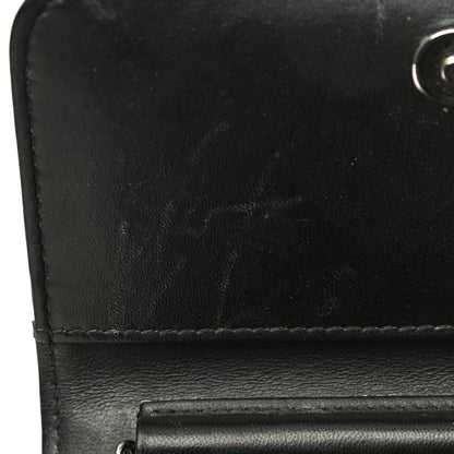 Chanel Lambskin Quilted Mini Wallet On Chain WOC Black 11 of 13