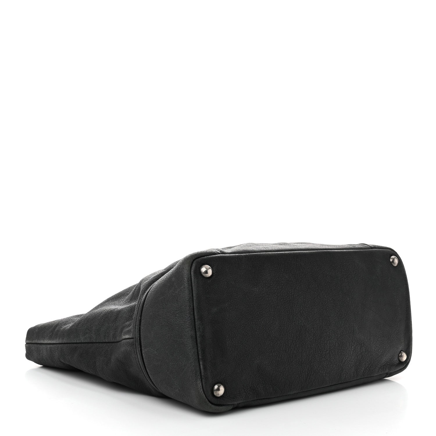 Chanel Washed Calfskin Tote Black 4 of 13